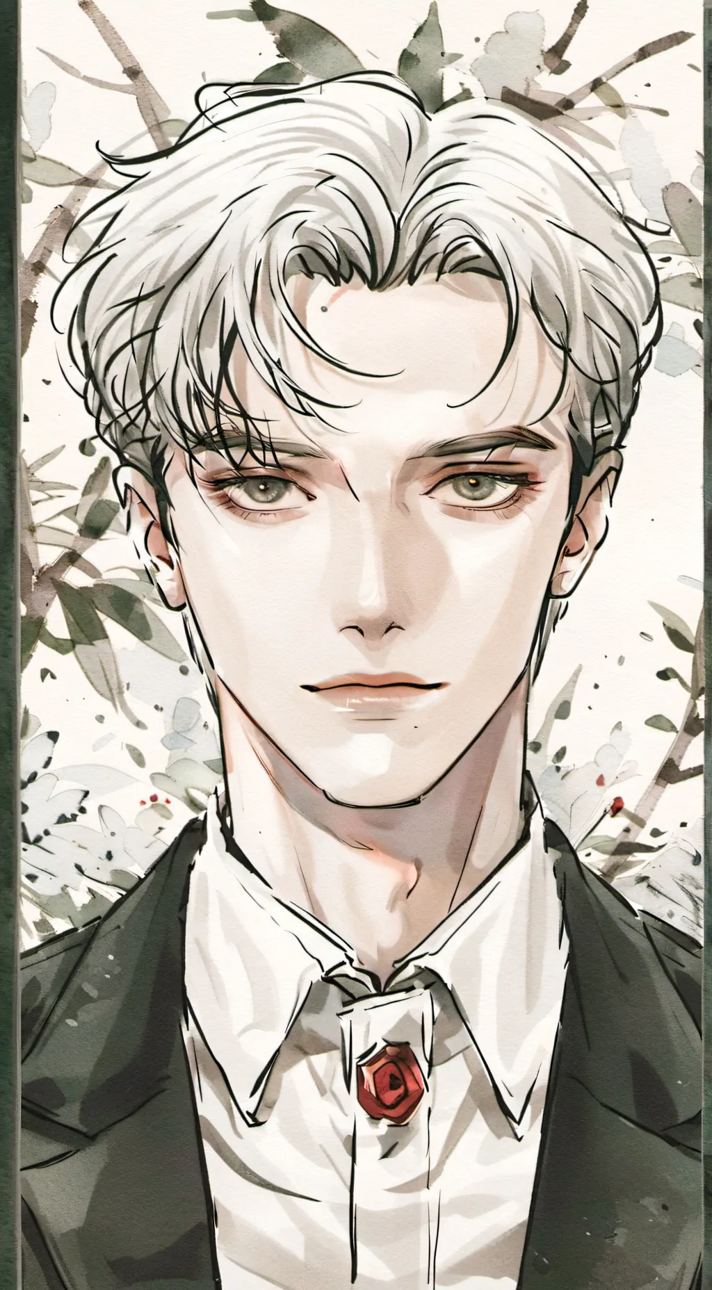 ai character: Draco Malfoy  background