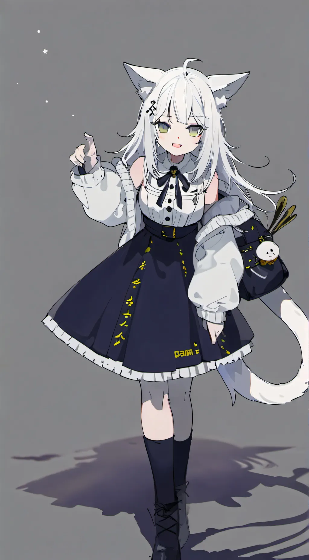 ai character: Neko infection background