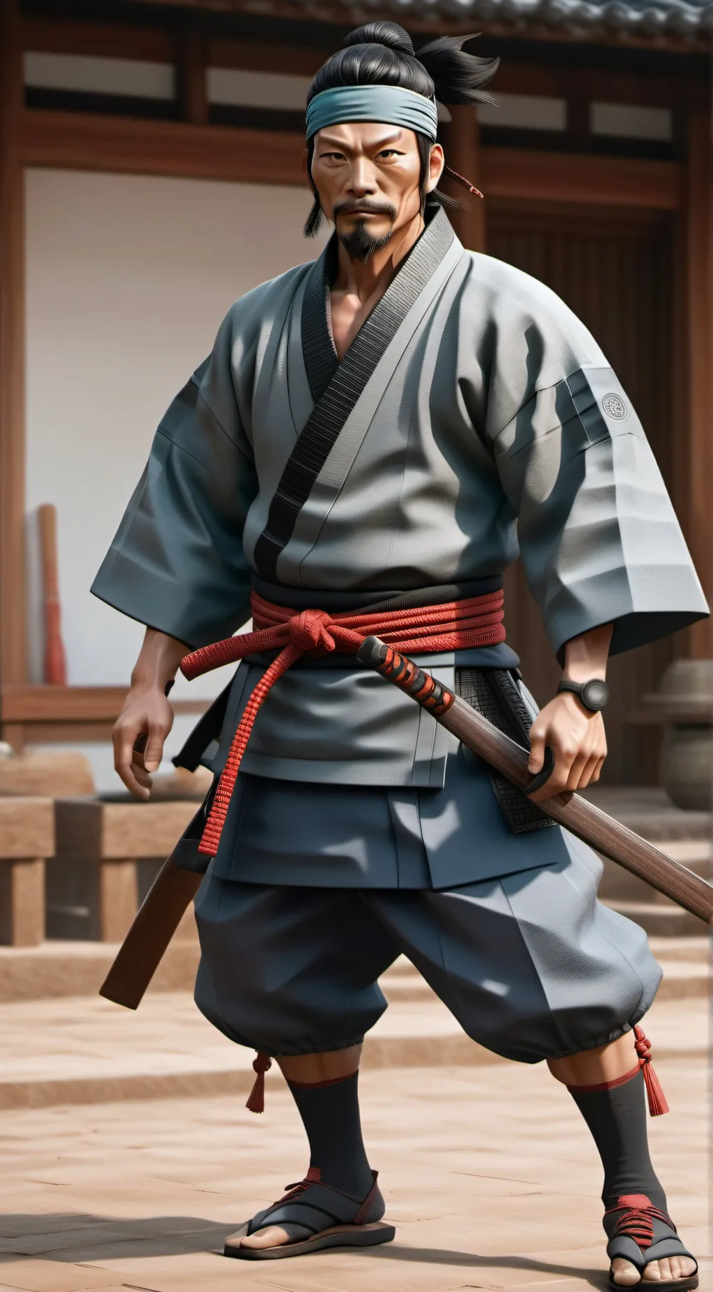 ai character: master wuku background