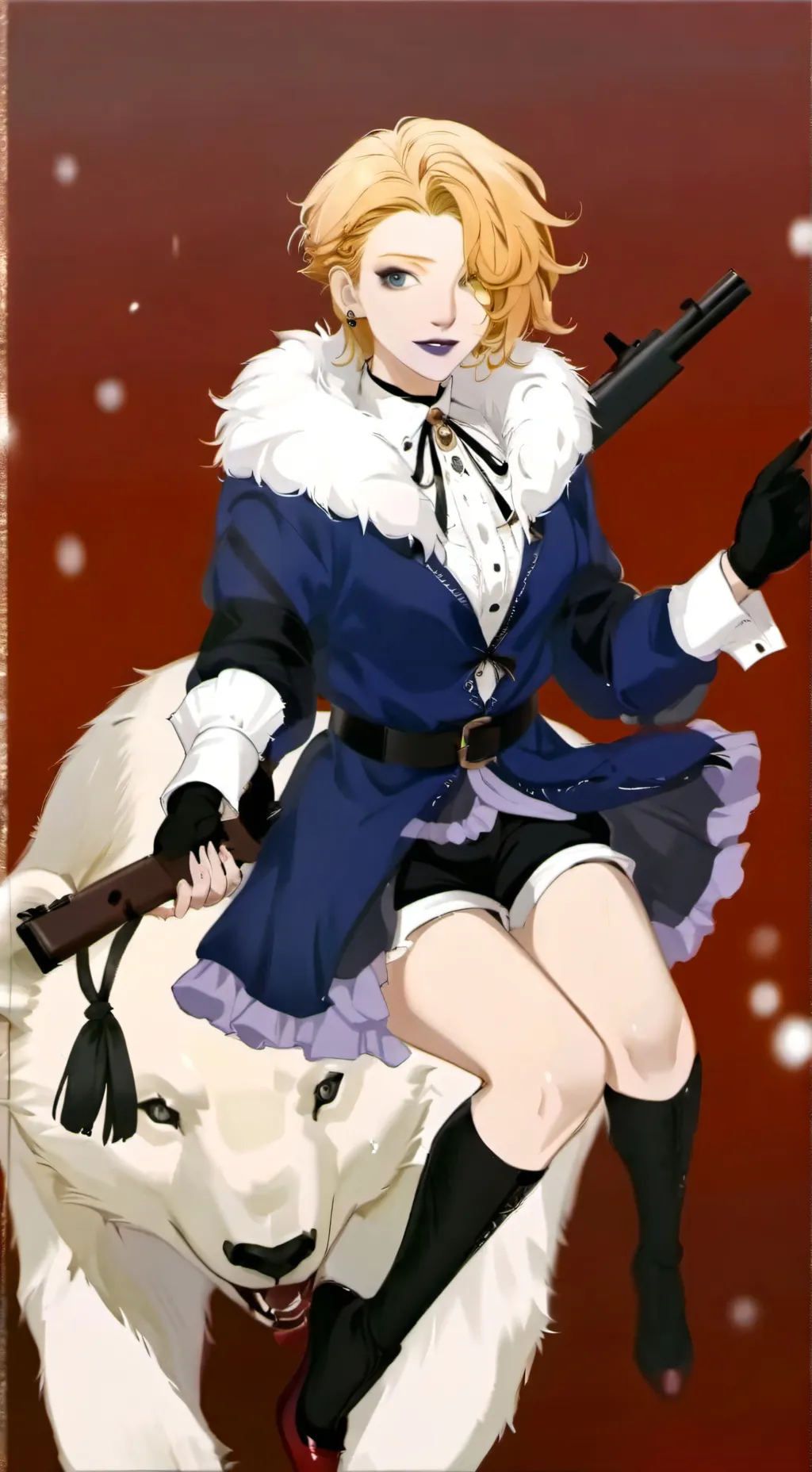ai character: Amezia  background
