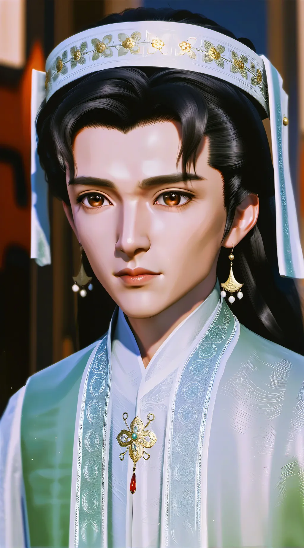 ai character: ken background