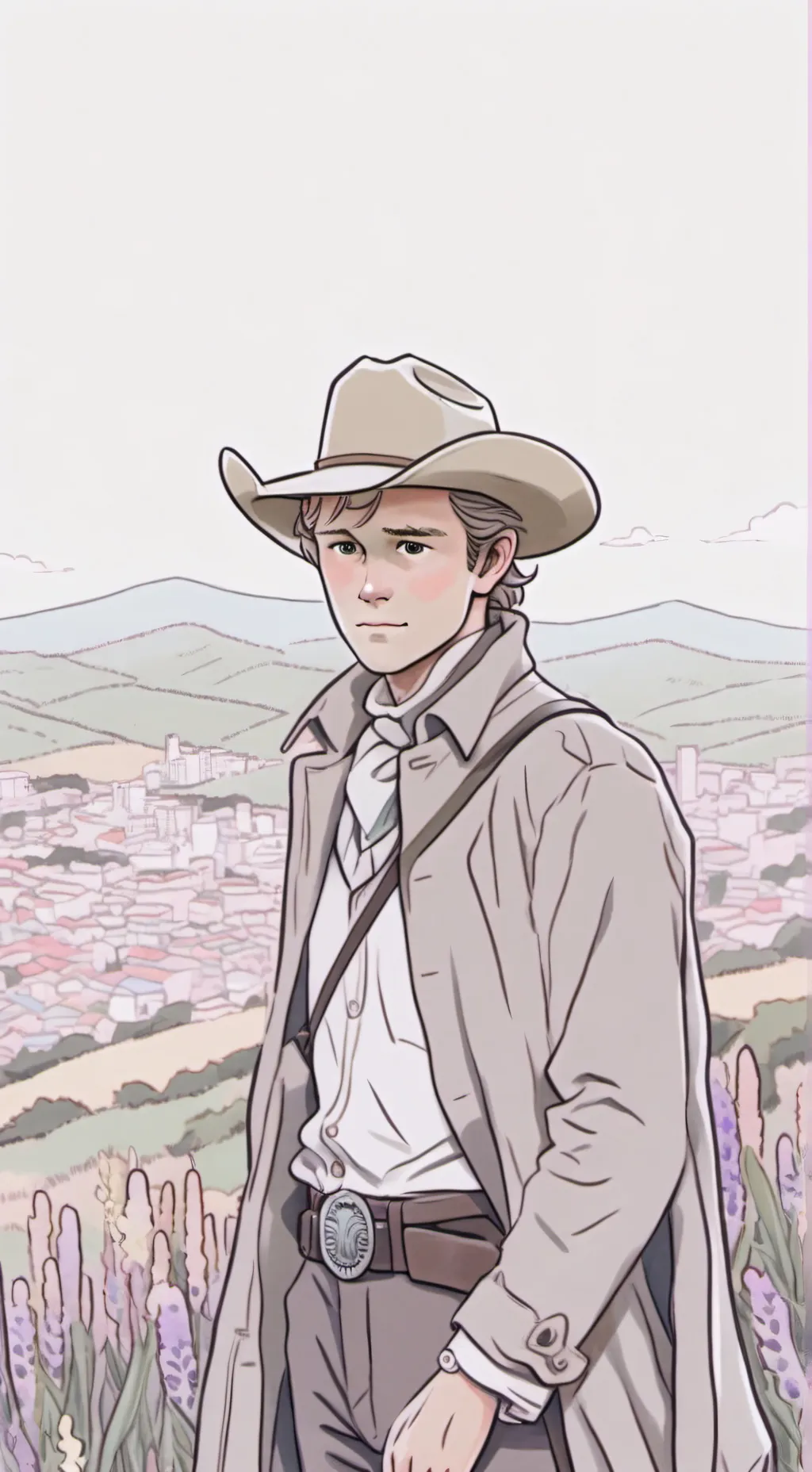 ai character: ennis del mar background