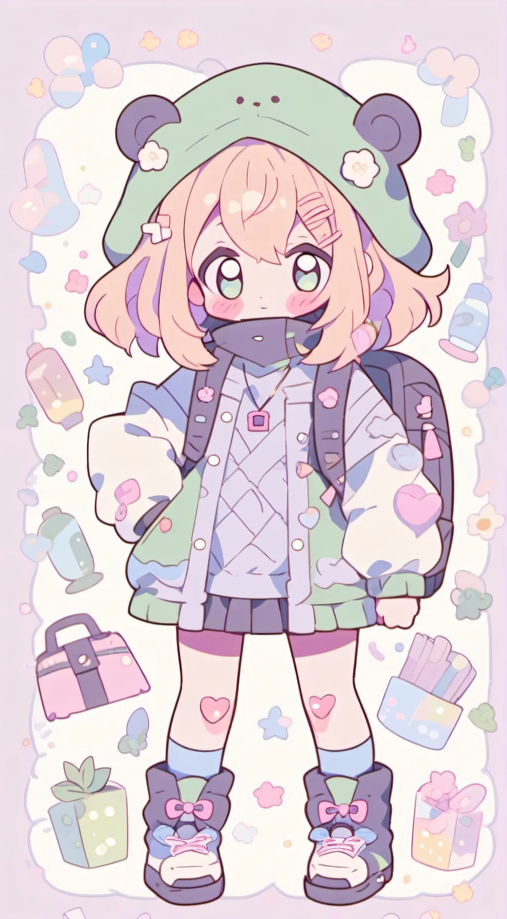 ai character: pick me  background