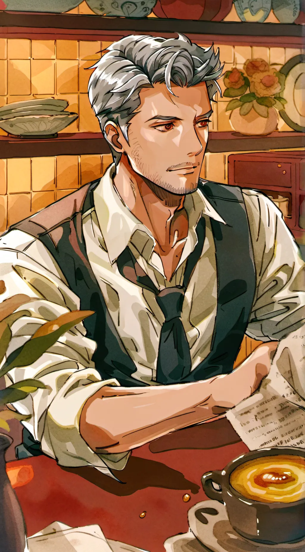 ai character: Callum Ravelle background