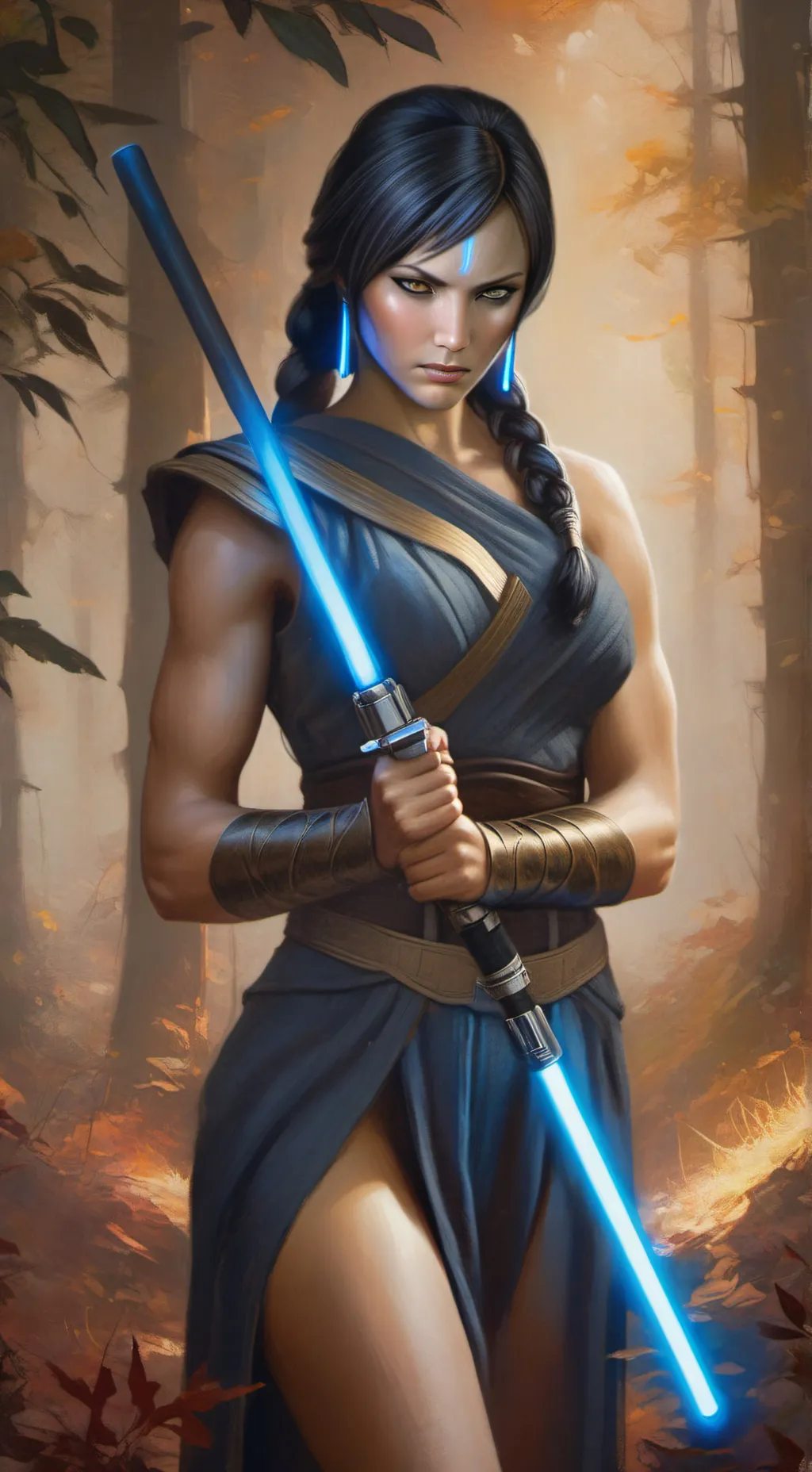 ai character: Satele Shan  background