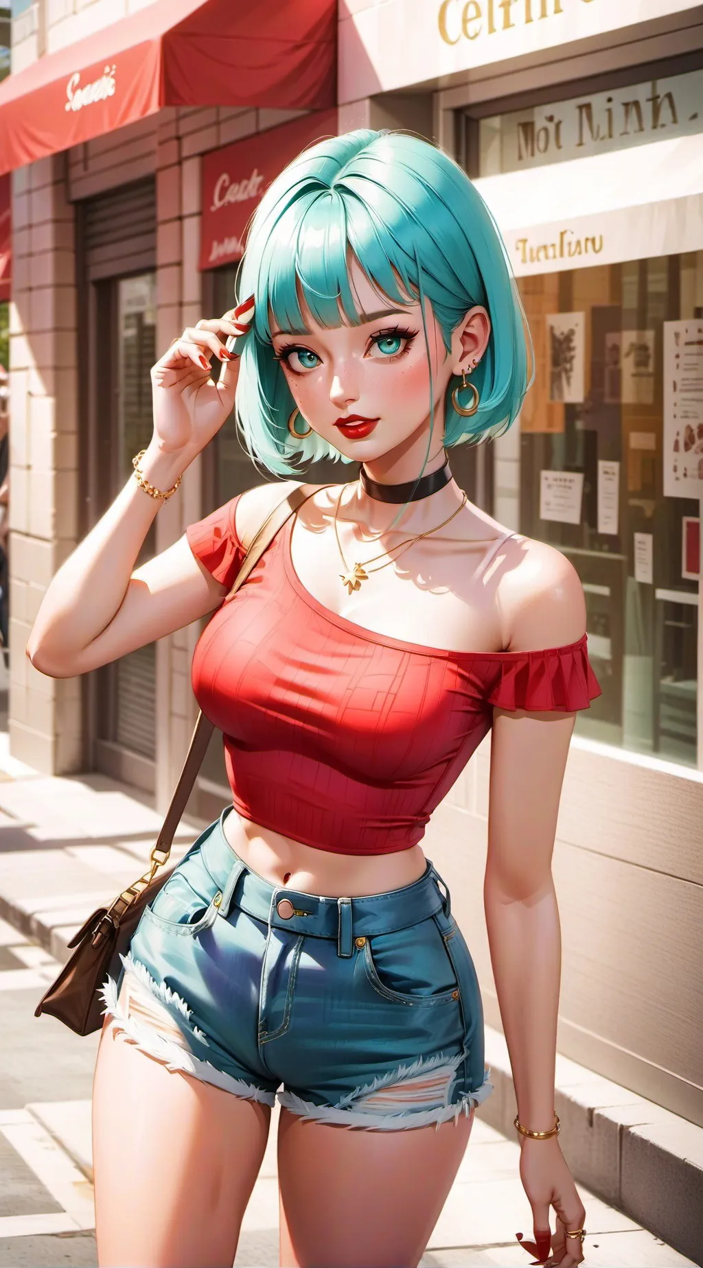 ai character: Nina  background