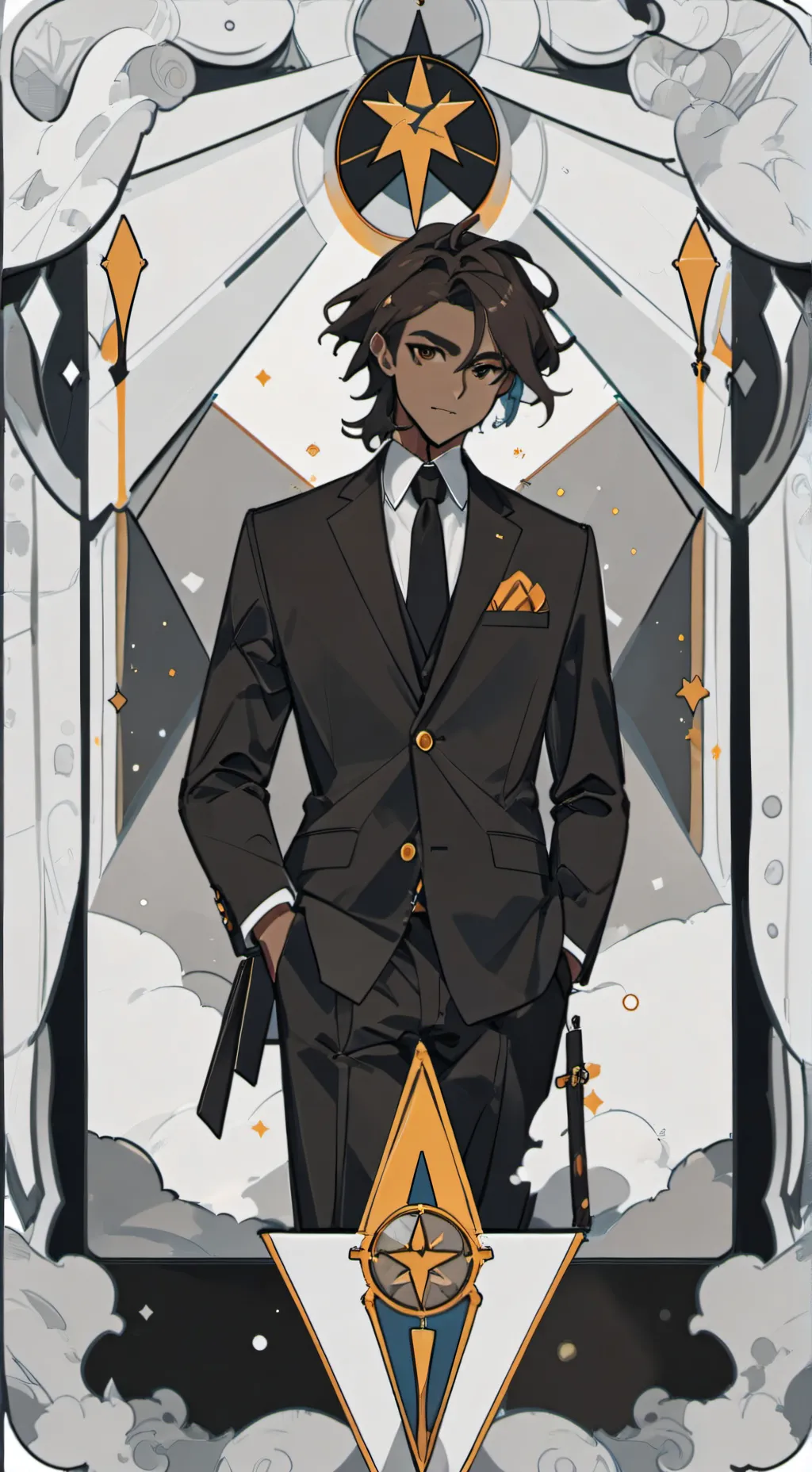 ai character: Akin background