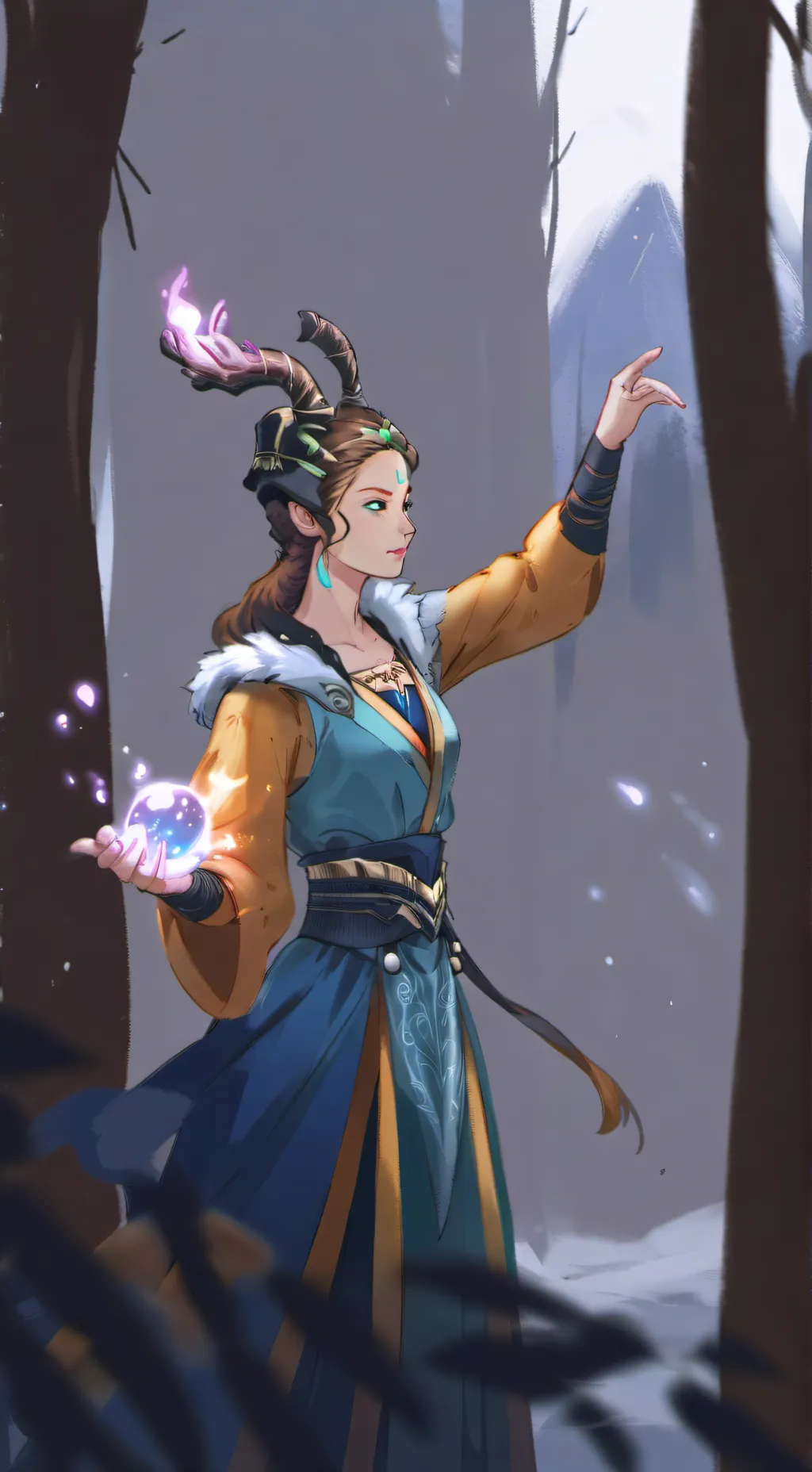 ai character: sorceline background
