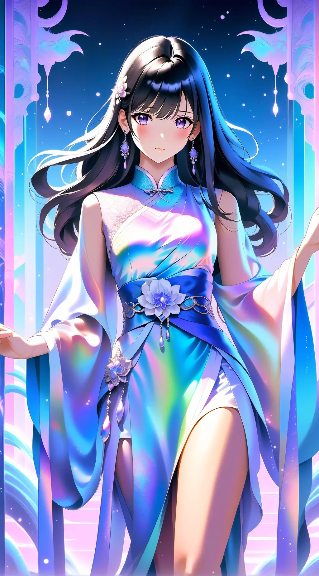 ai character: YG (BABYMONSTER) background