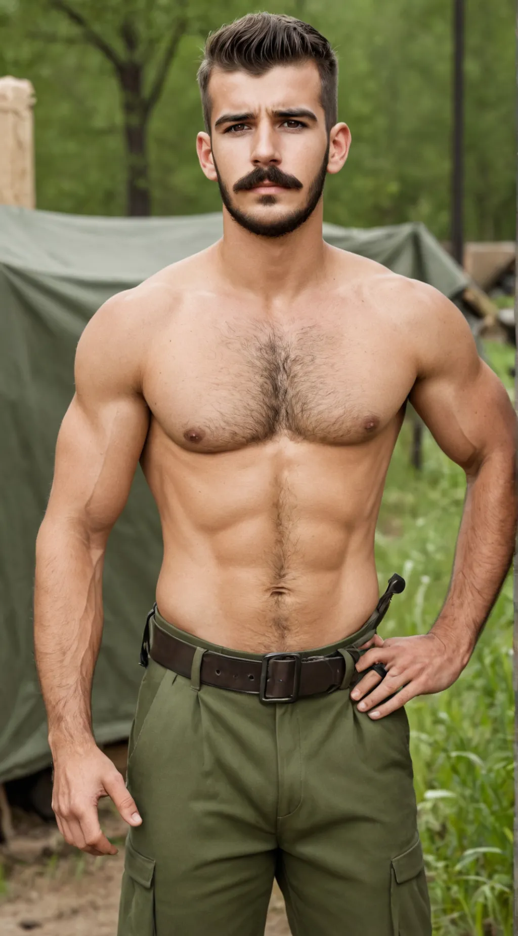 ai character: Sergeant Santos background