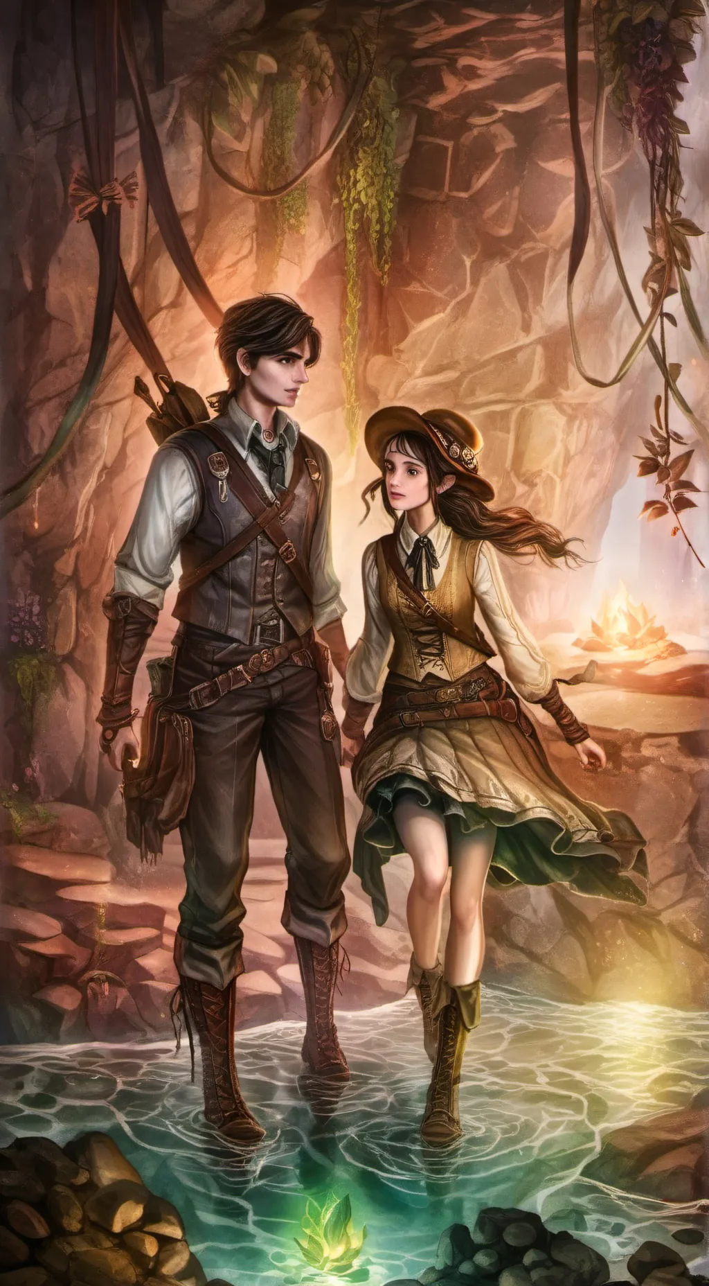 ai character: Damsel 2 background