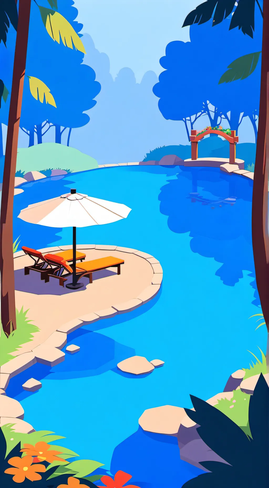 ai character: Grow a garden background