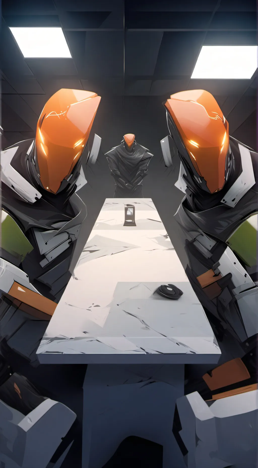 ai character: Helper background