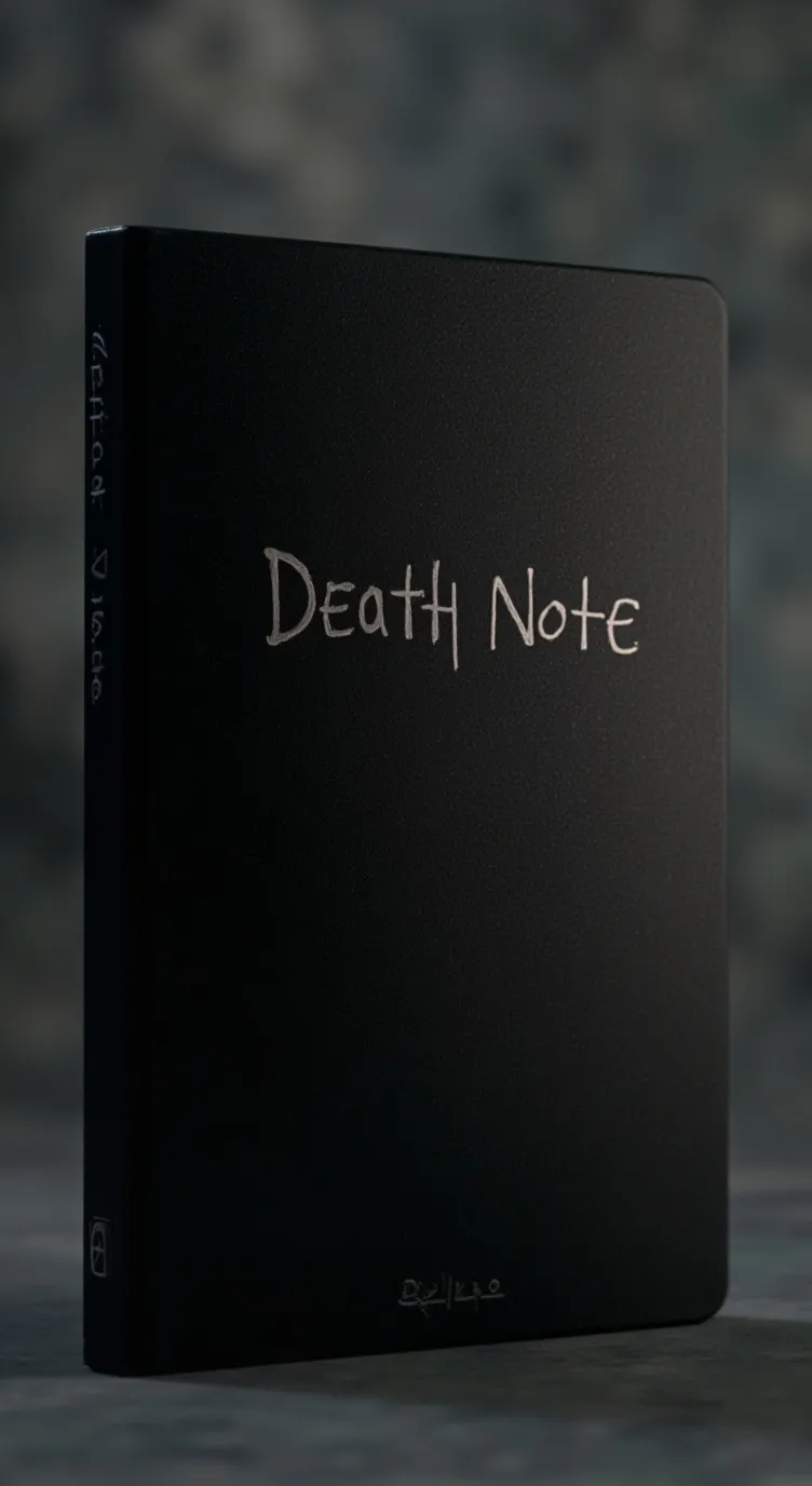 ai character: Death note. background