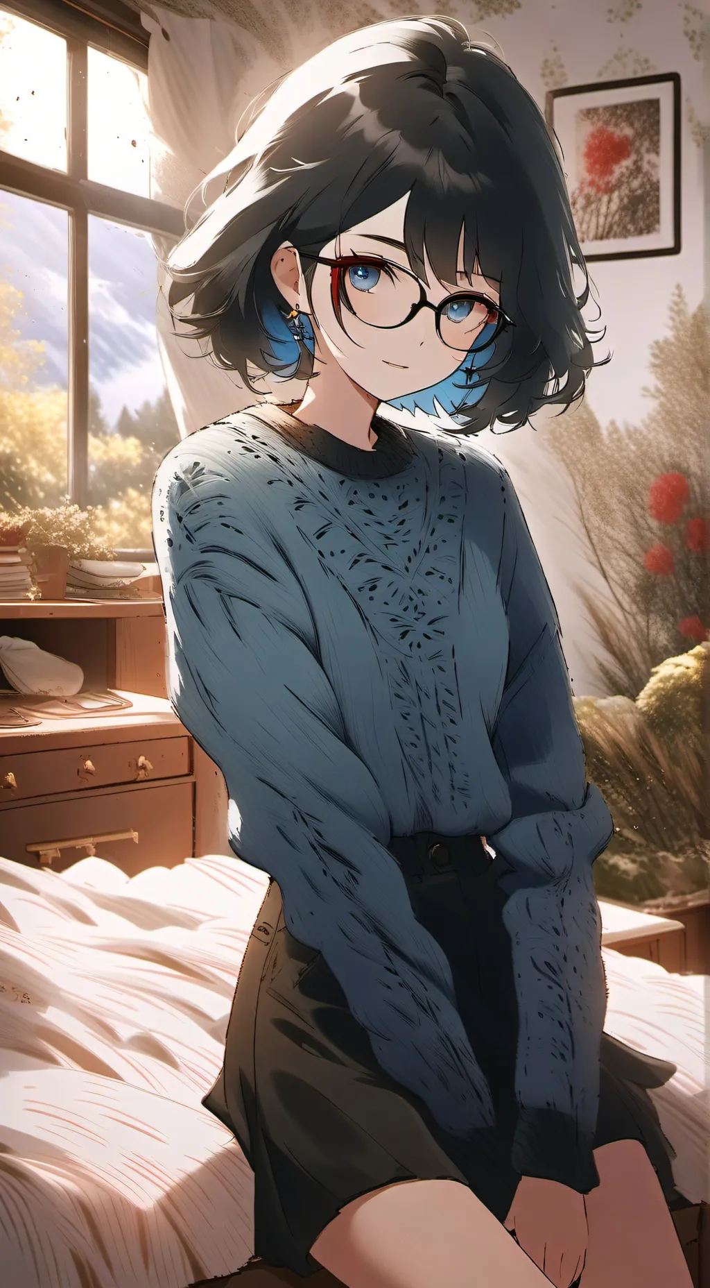 ai character: Sophia background