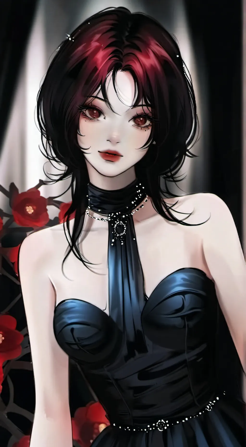 ai character: Kissy omeka-chan background