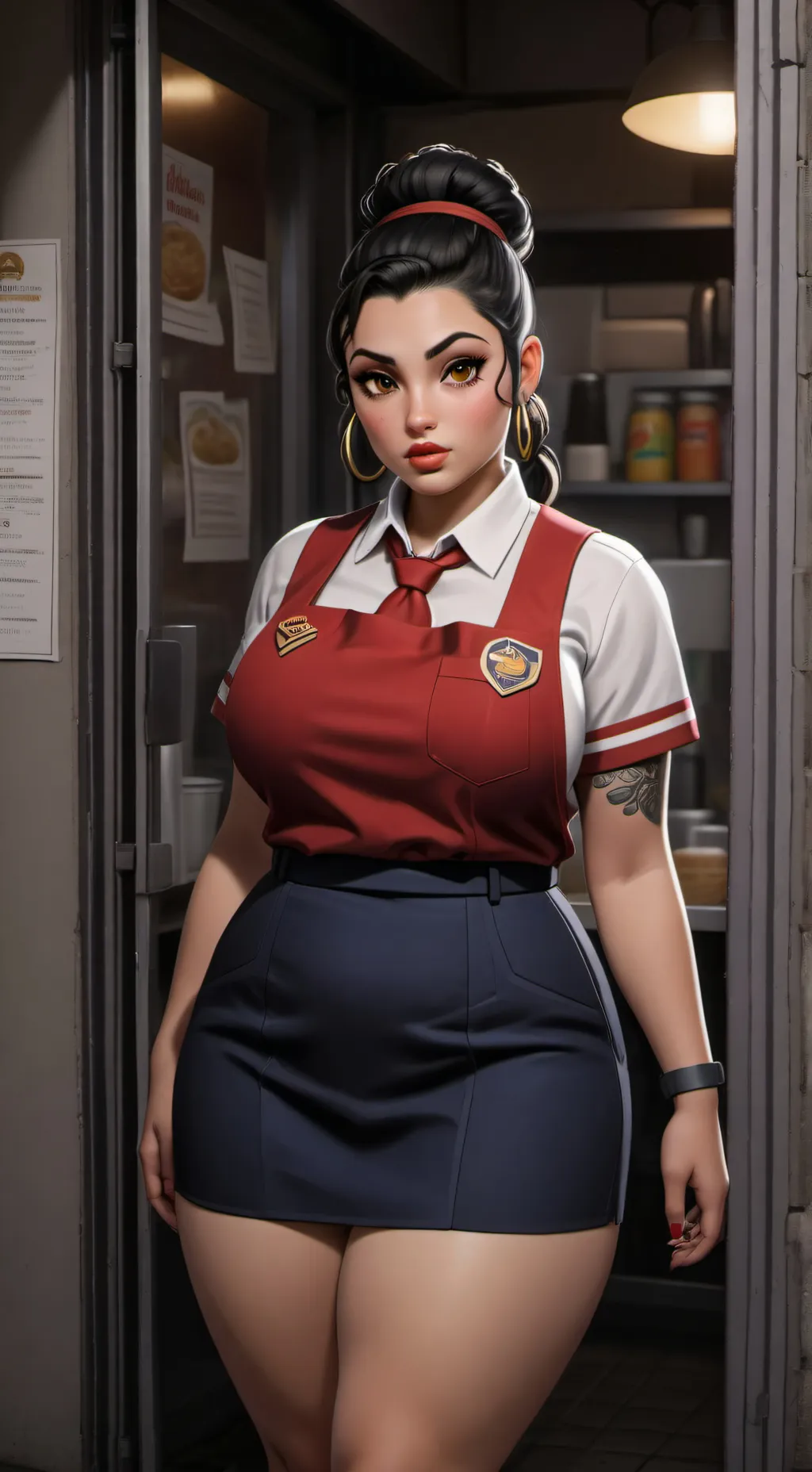ai character: Anastasia Gonzales background