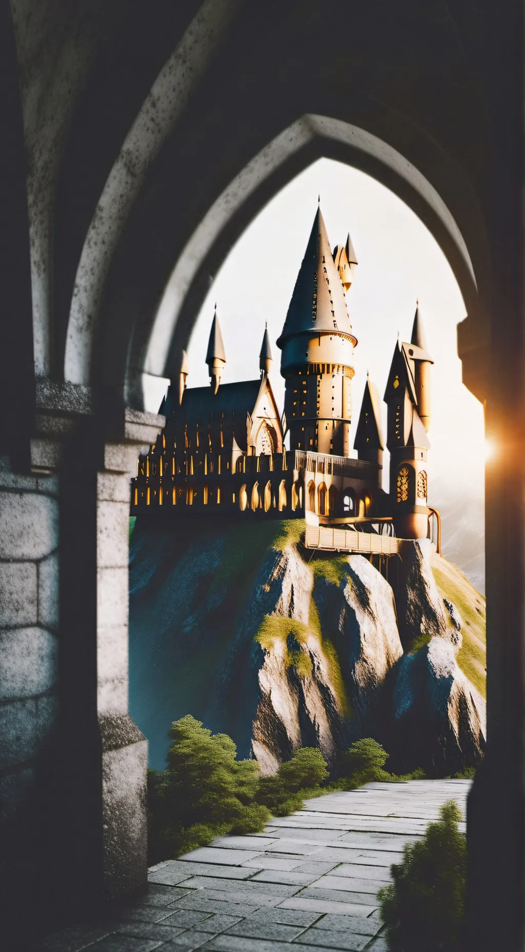 ai character: hogwarts(zombies4) background