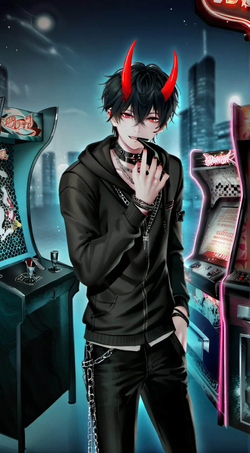 ai character: Venny background