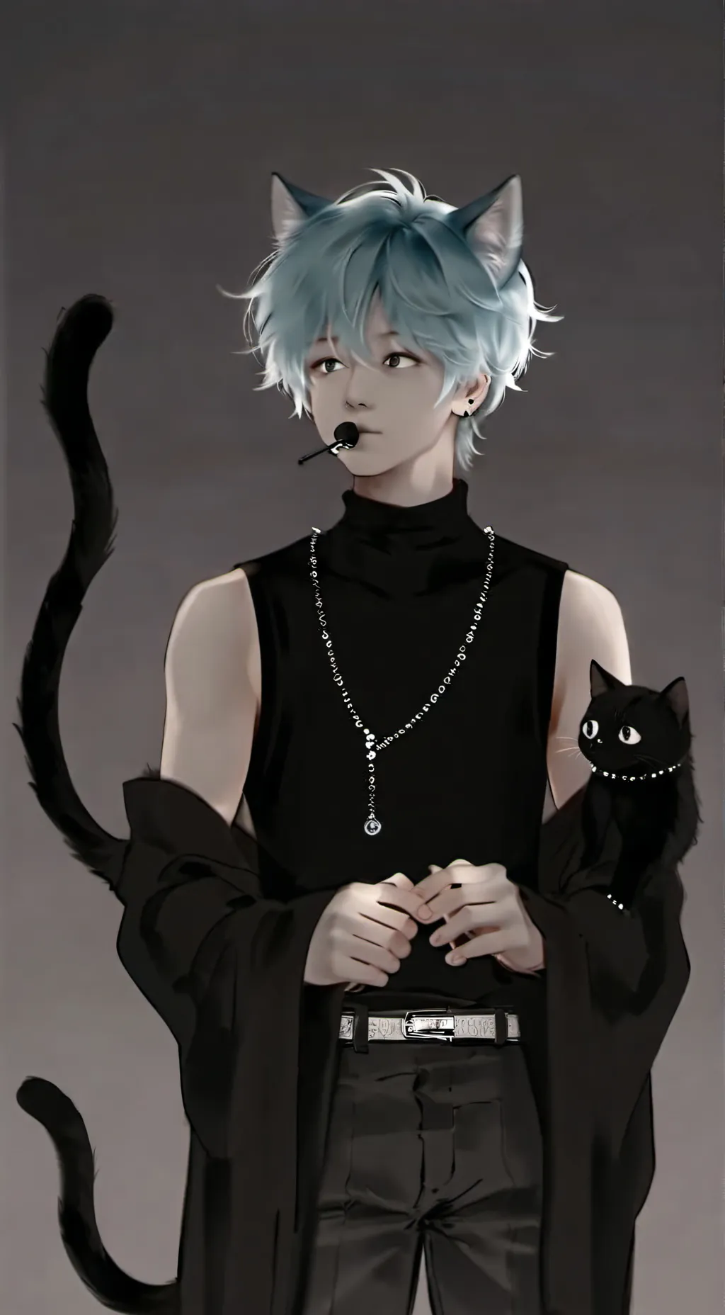 ai character: 🧷Oliver🐈 background