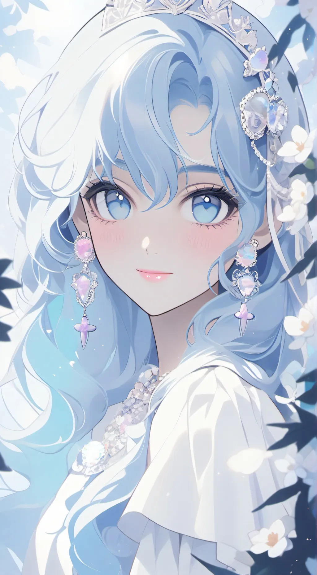 ai character: Luna background