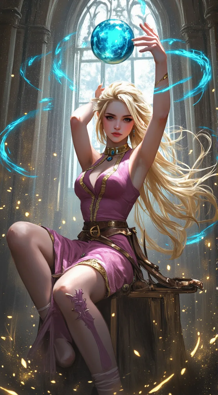 ai character: miss circle🔥🔥 background