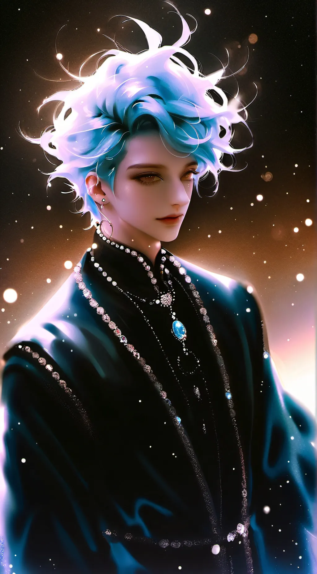 ai character:  🌀∆ Noah ∆🌀 background