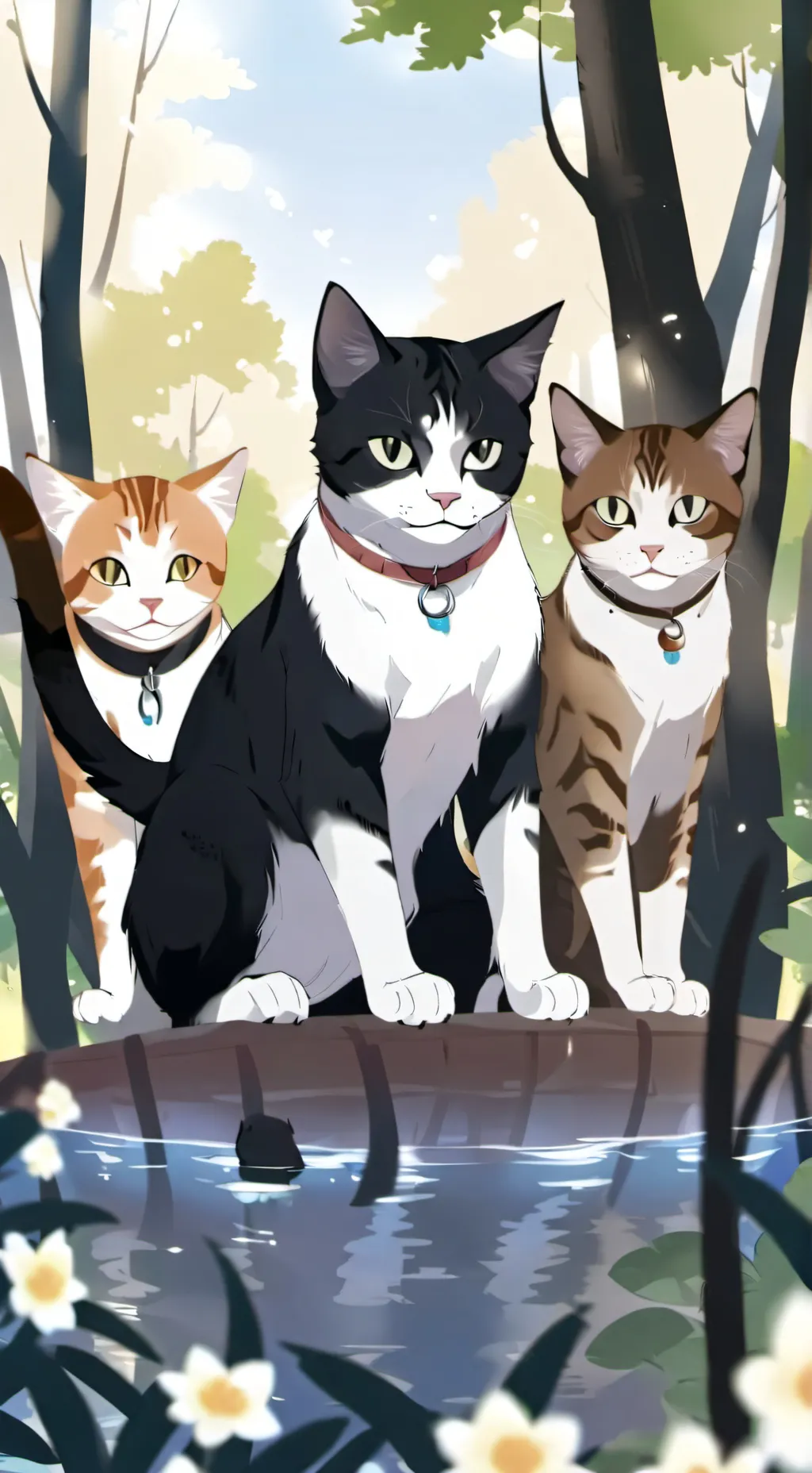 ai character: warriar cats rp!!! background