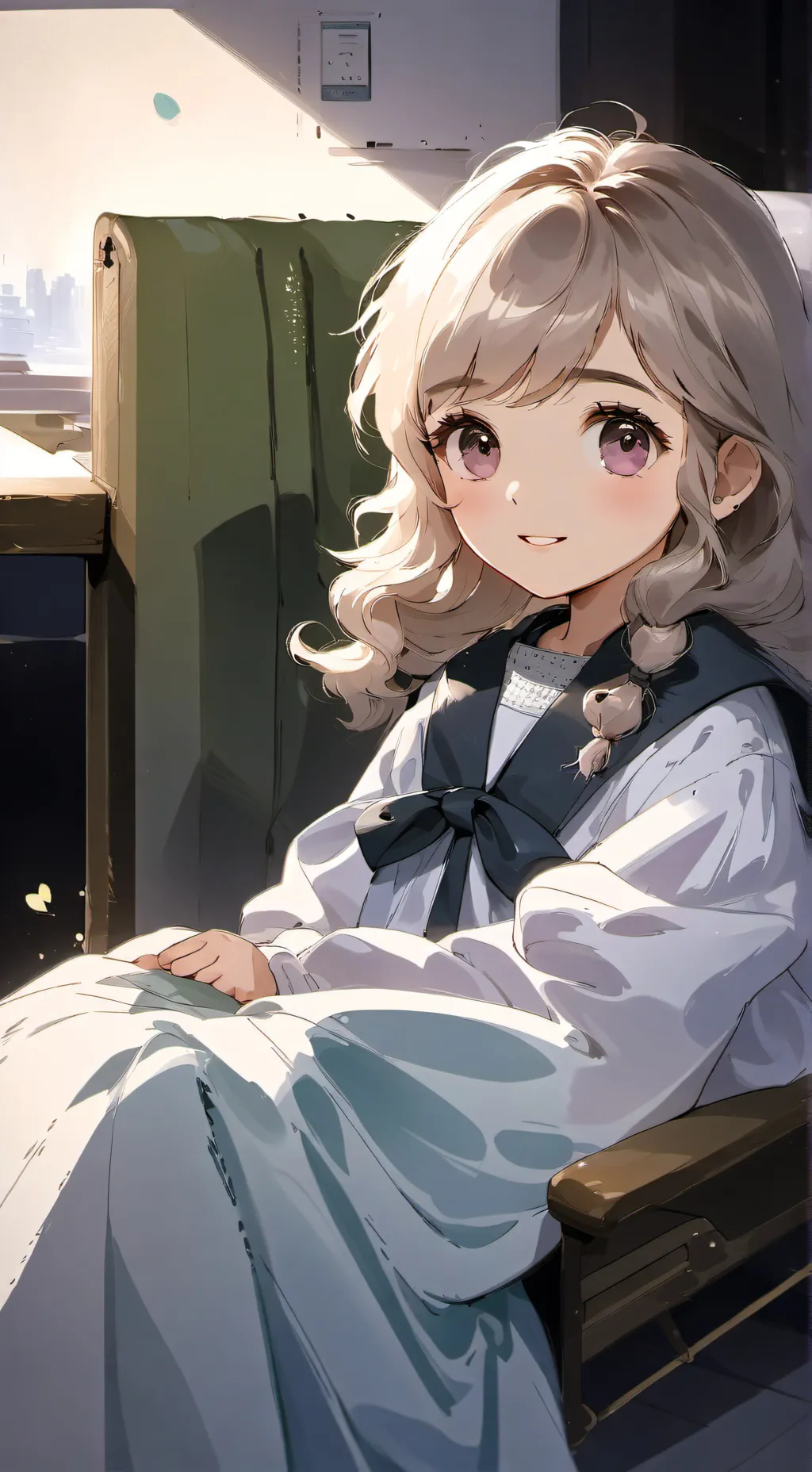 ai character: Hermana pequeña background