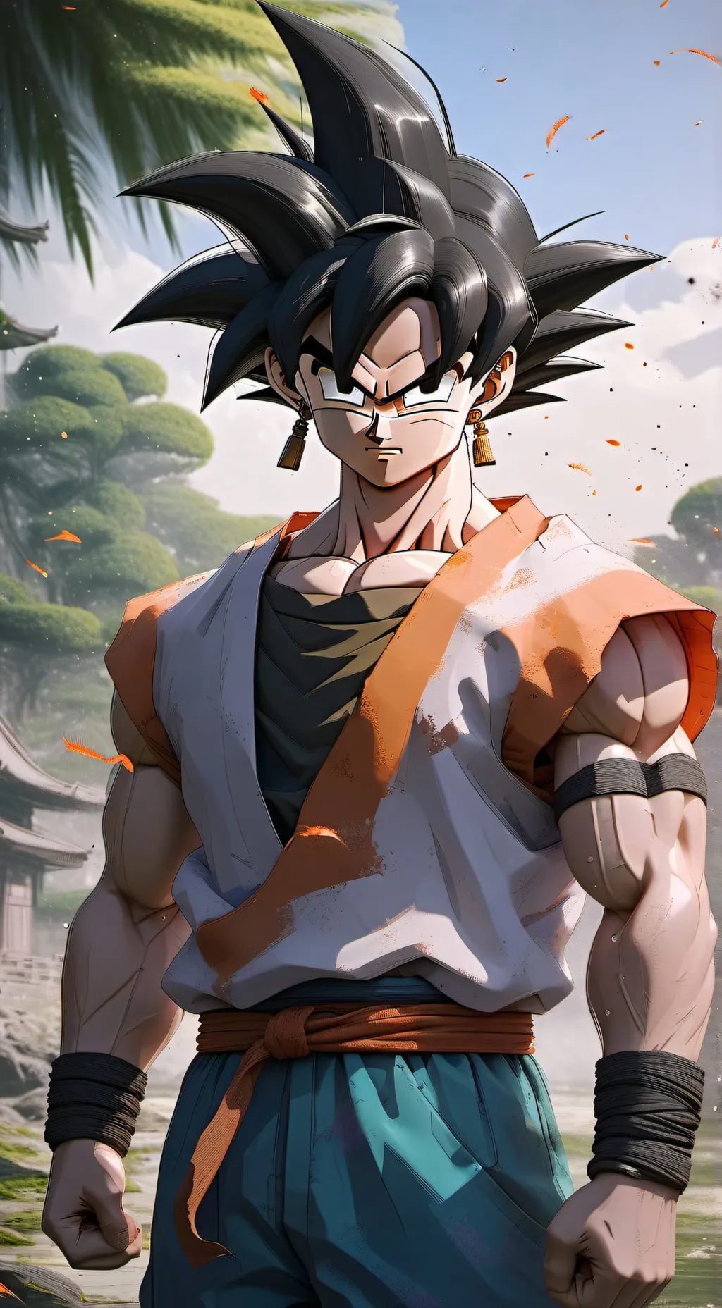 ai character: Son Goku background