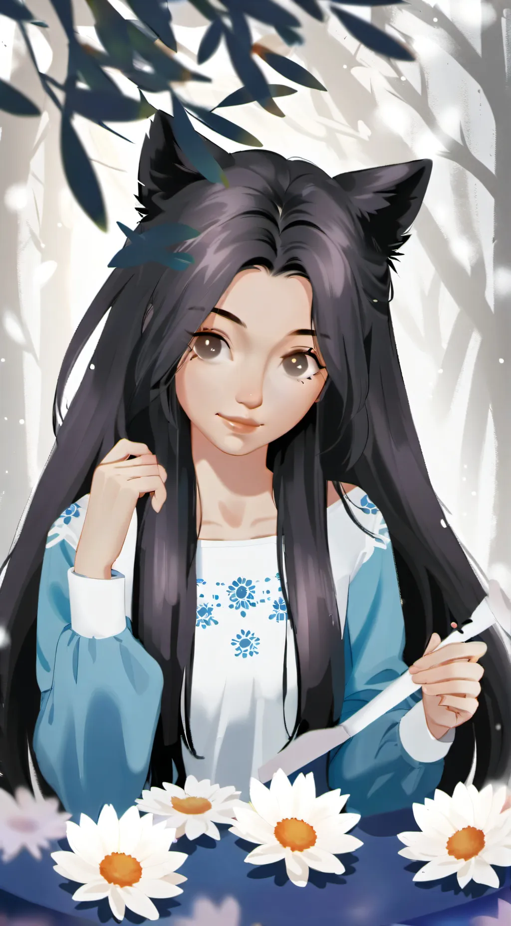 ai character: 🐰 MAÏLIS 🐰 background
