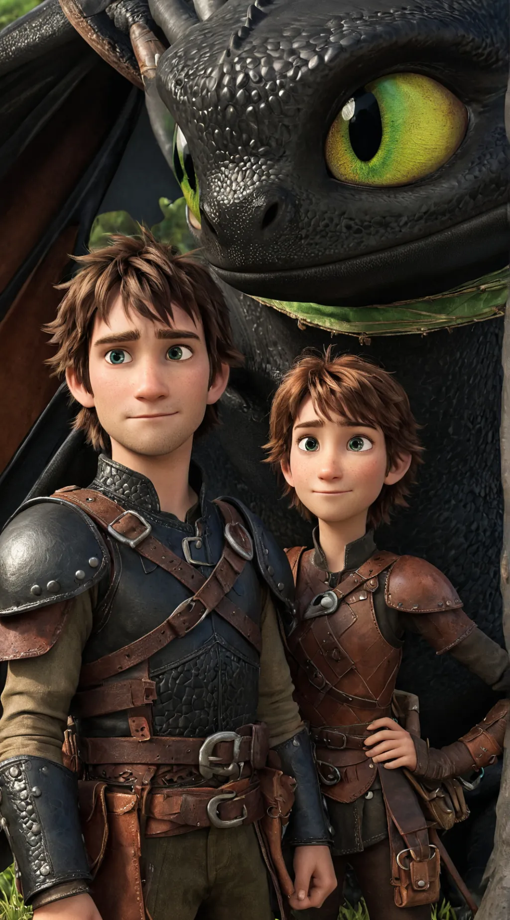 ai character: Httyd   background
