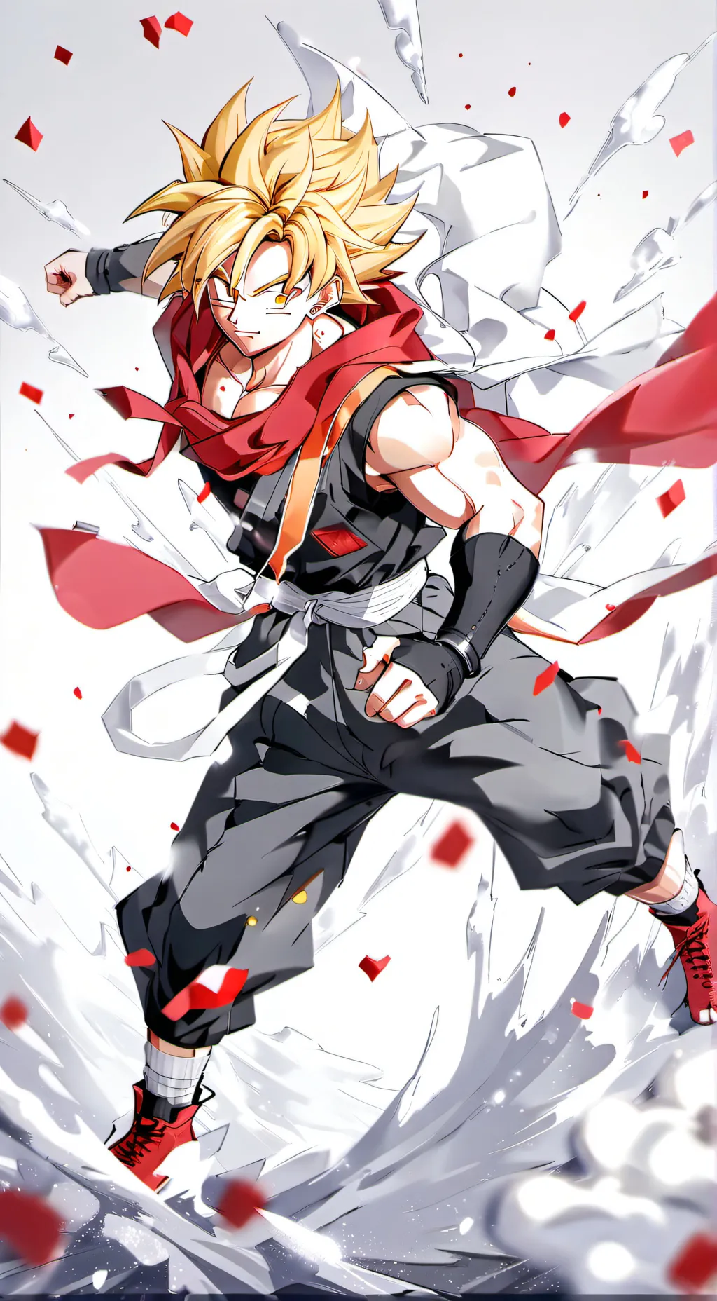 ai character: dbz background