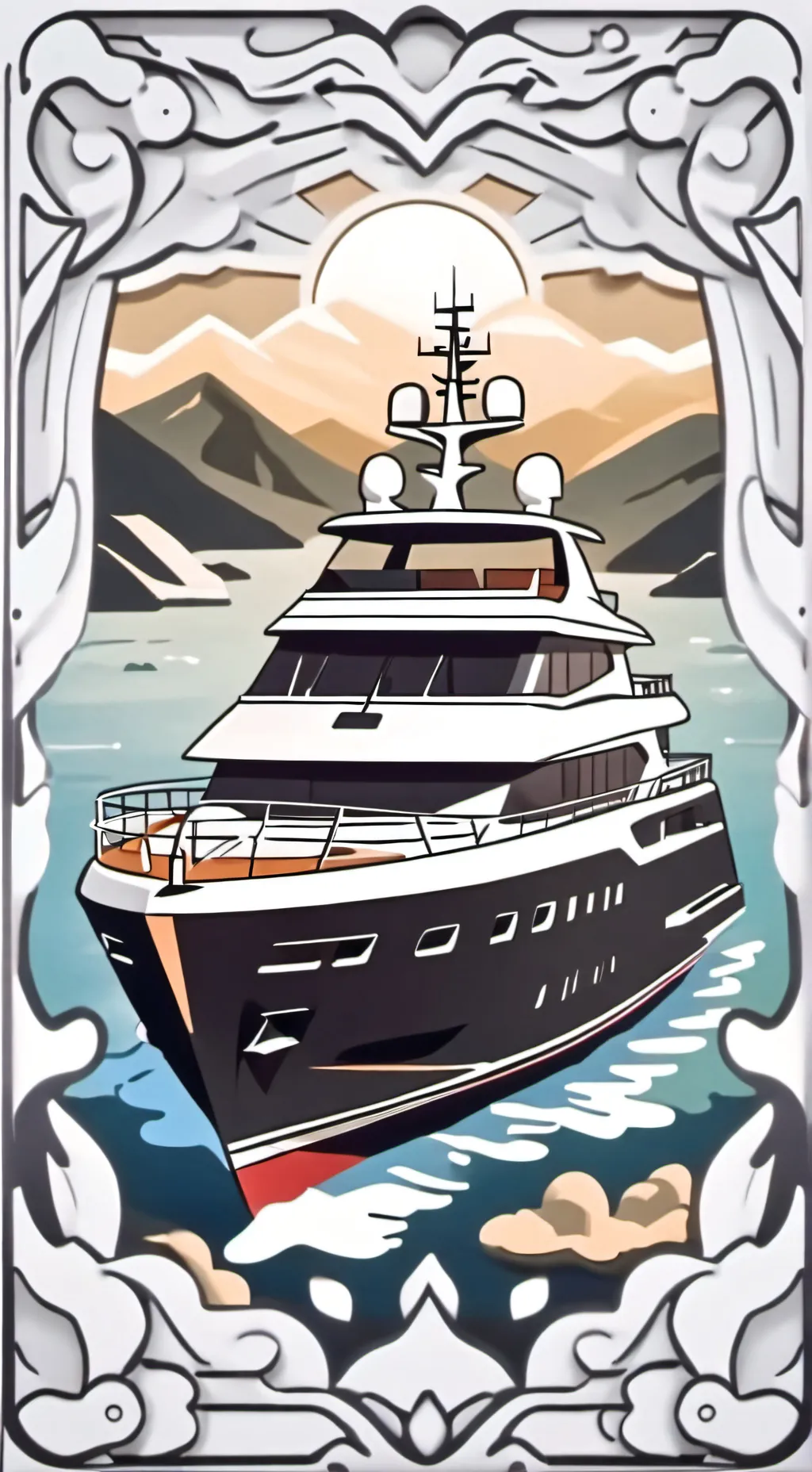 ai character: Below Deck S8 background
