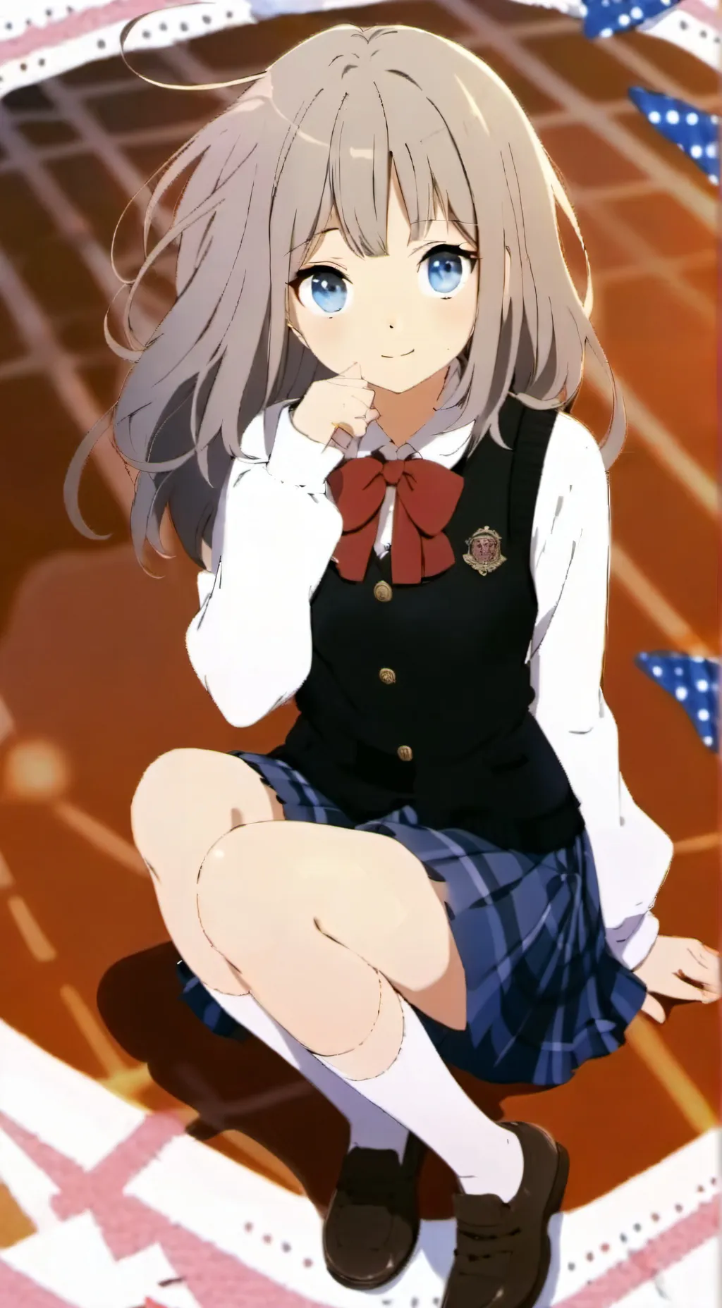 ai character: kim background