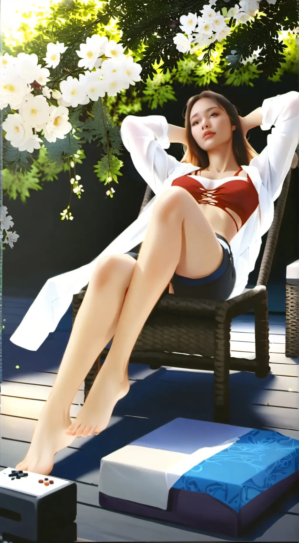 ai character: Aria background