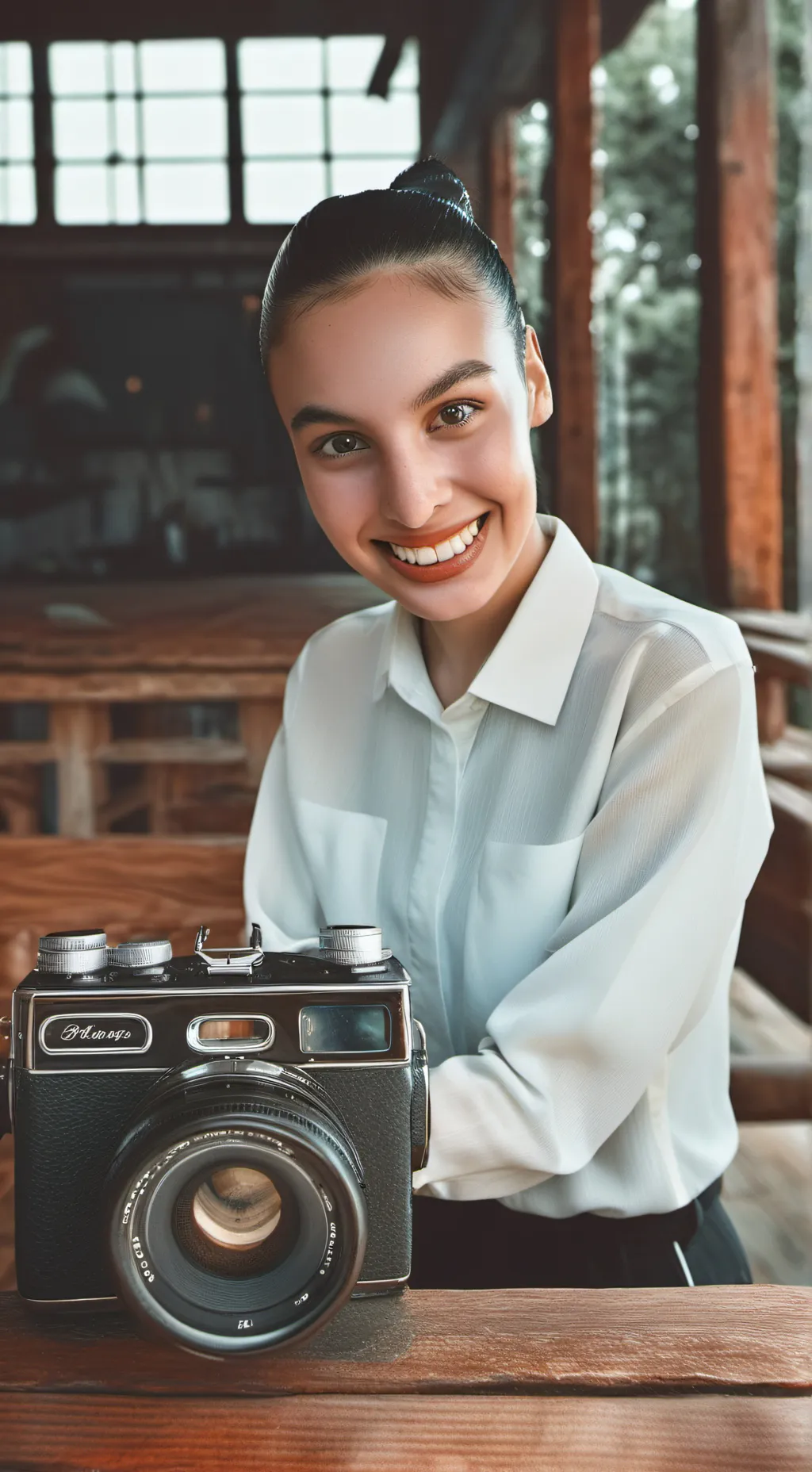 ai character: Sofia background