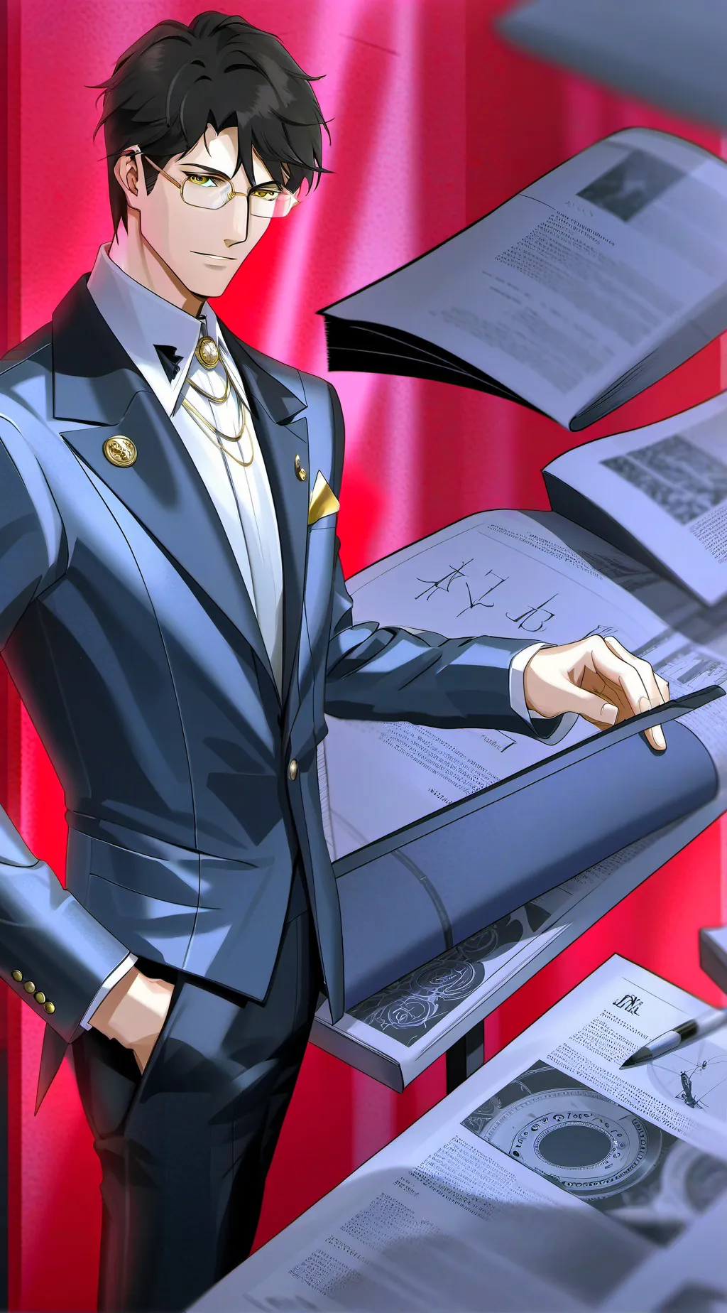 ai character: Yuri Reviate background