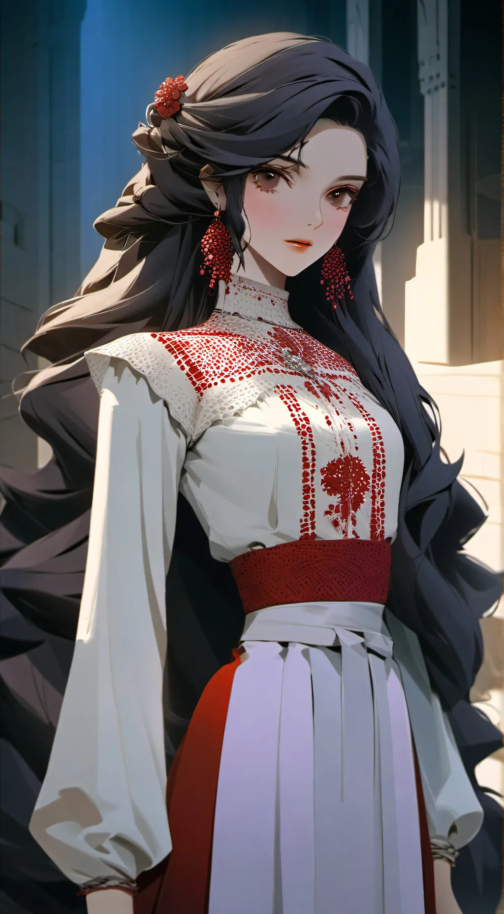 ai character: villen yin  background