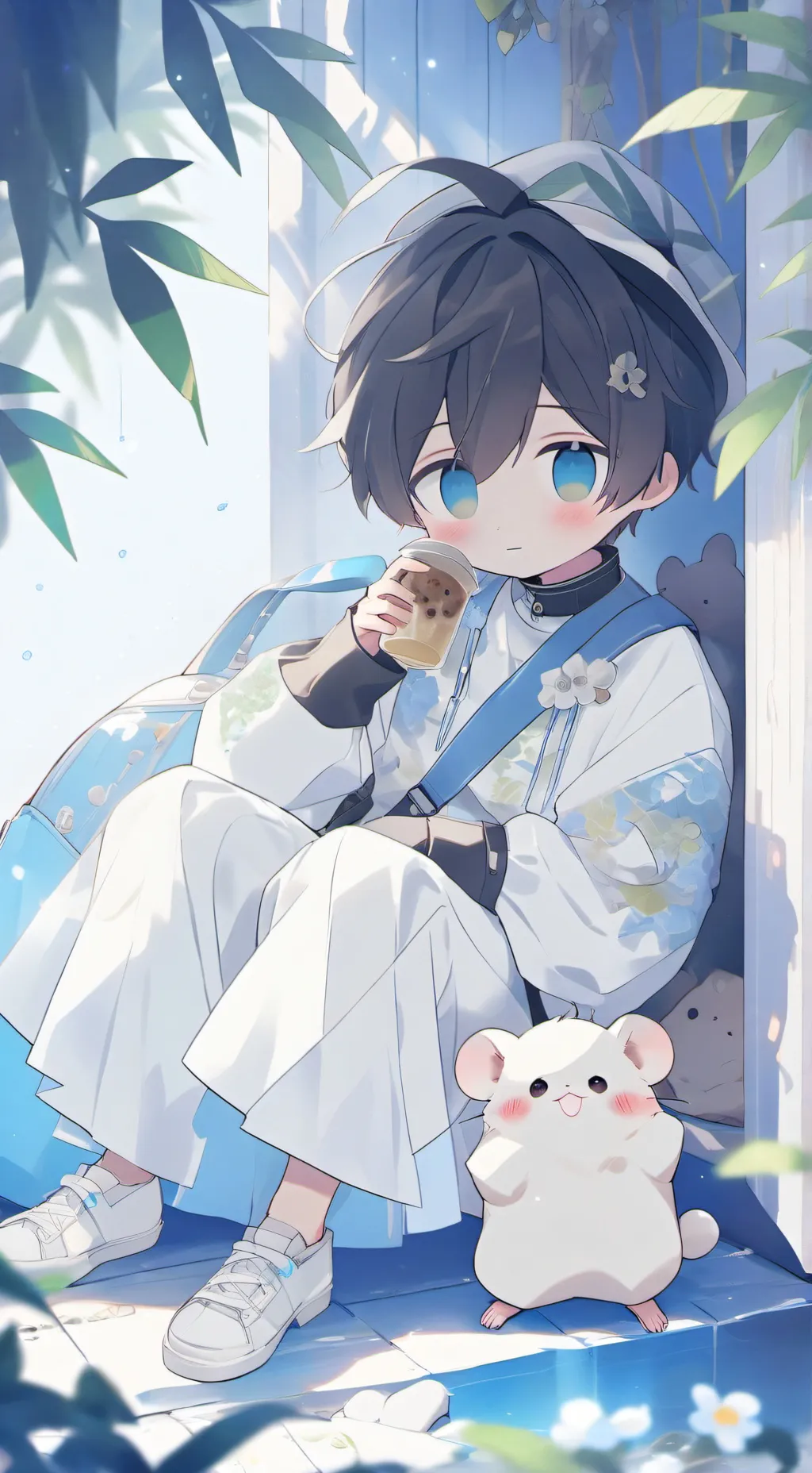 ai character: dw *oc's*  background