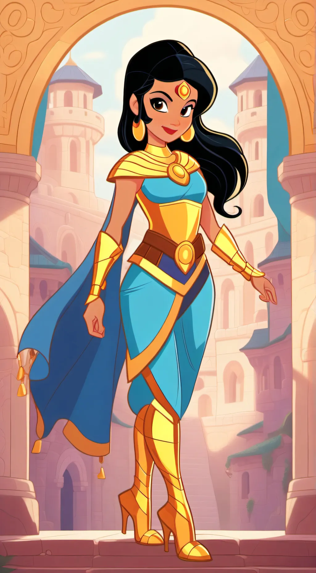 ai character: Xandra background