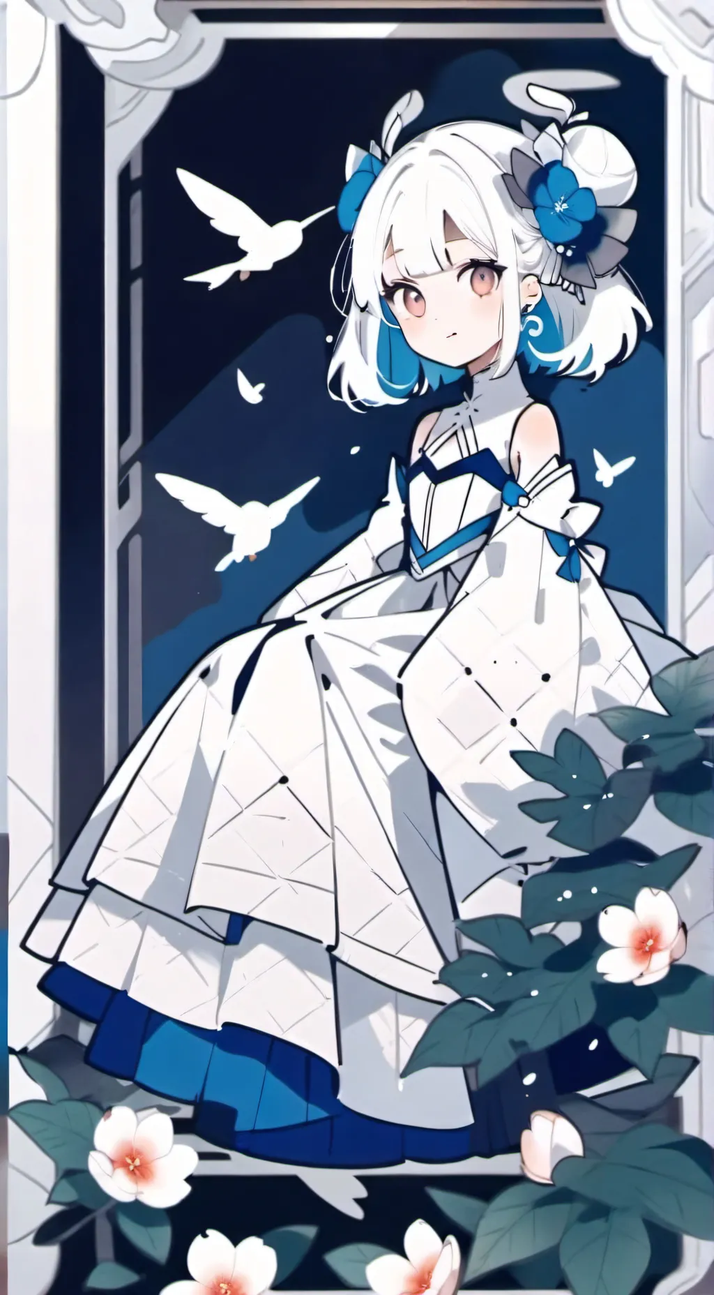 ai character: lily background