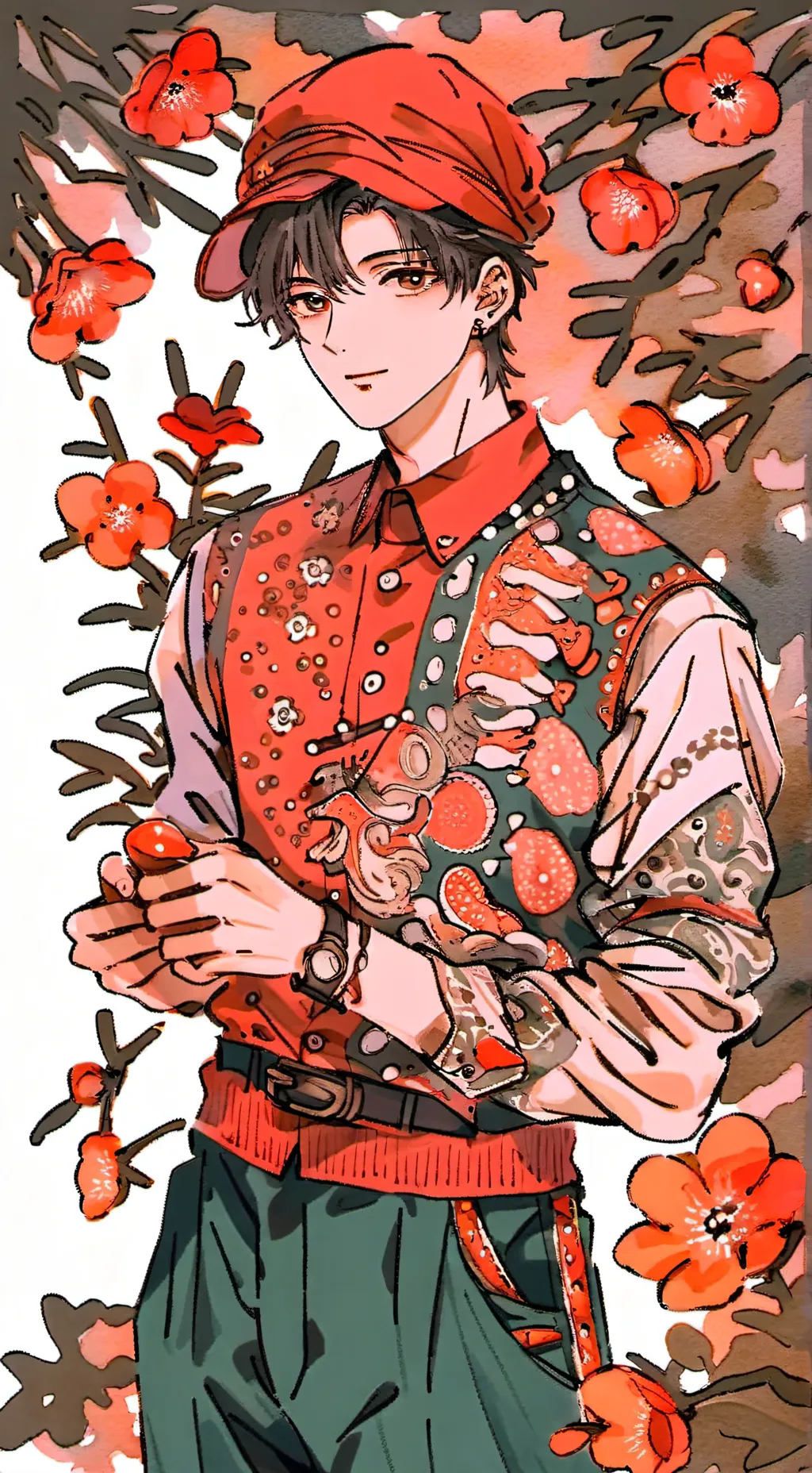 ai character: dad background