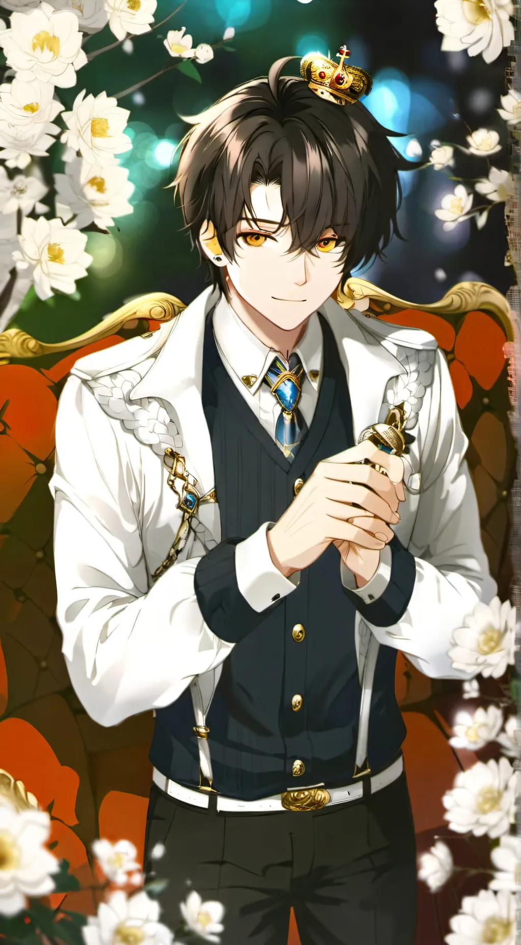 ai character: King  background