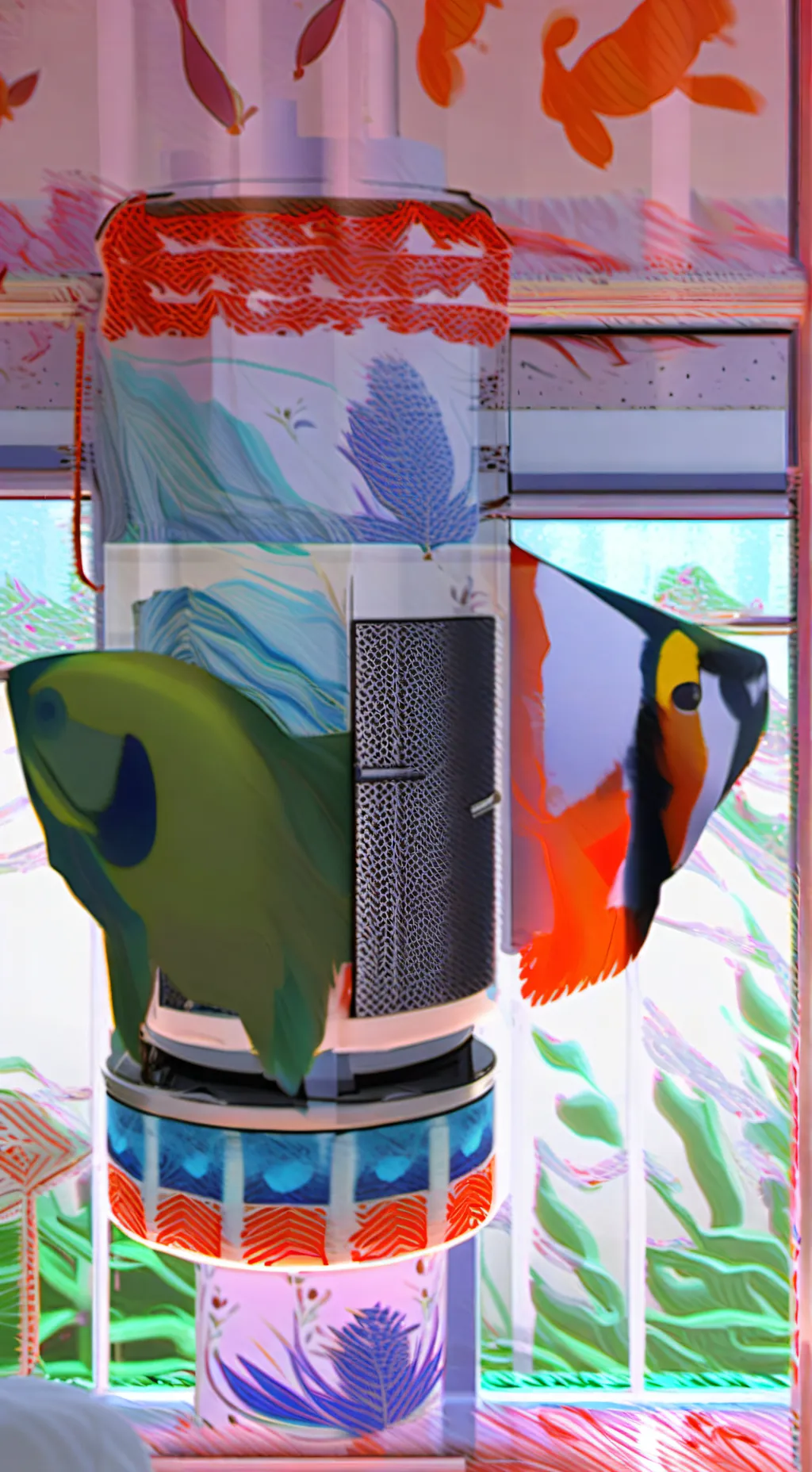 ai character: weird core background