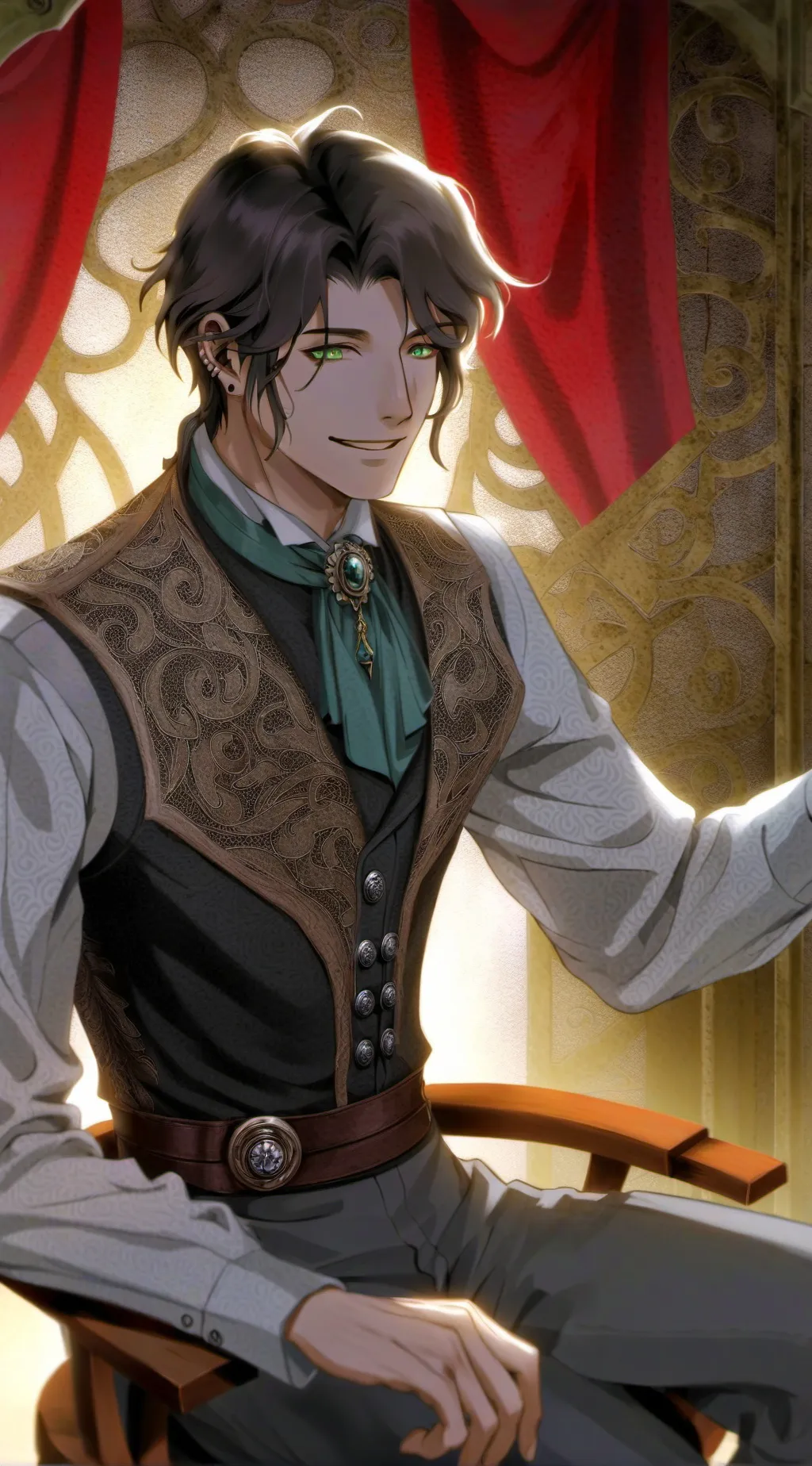 ai character: Gojo Satoru background