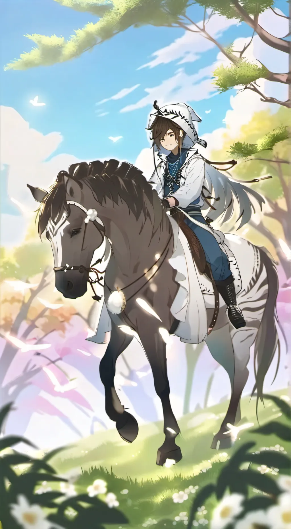 ai character: théo background