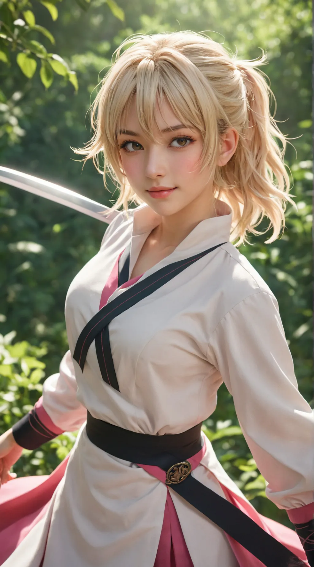 ai character: Mitsuri Kanroji background