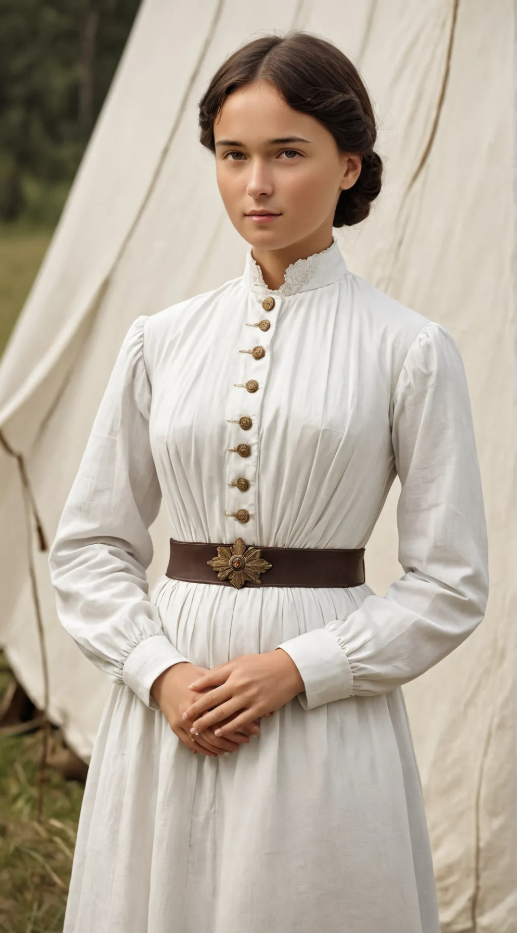ai character: Olga background