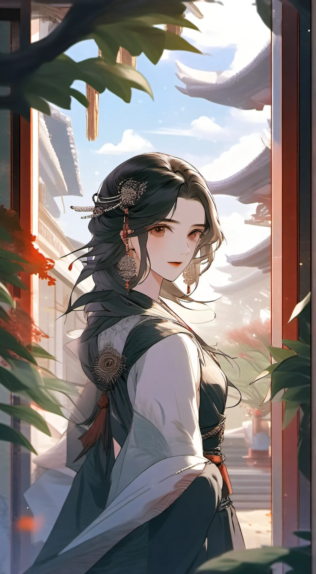ai character: Della background